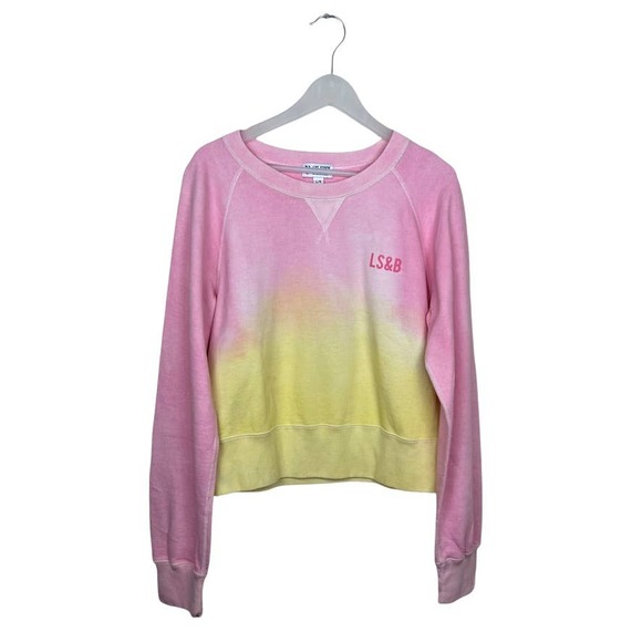 Lot, Stock & Barrel Dip Dyed Crewneck Sweatshirt Size Large - Picture 1 of 13